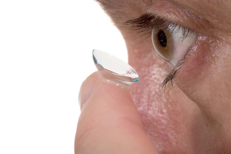 fábrica de lentes de contacto